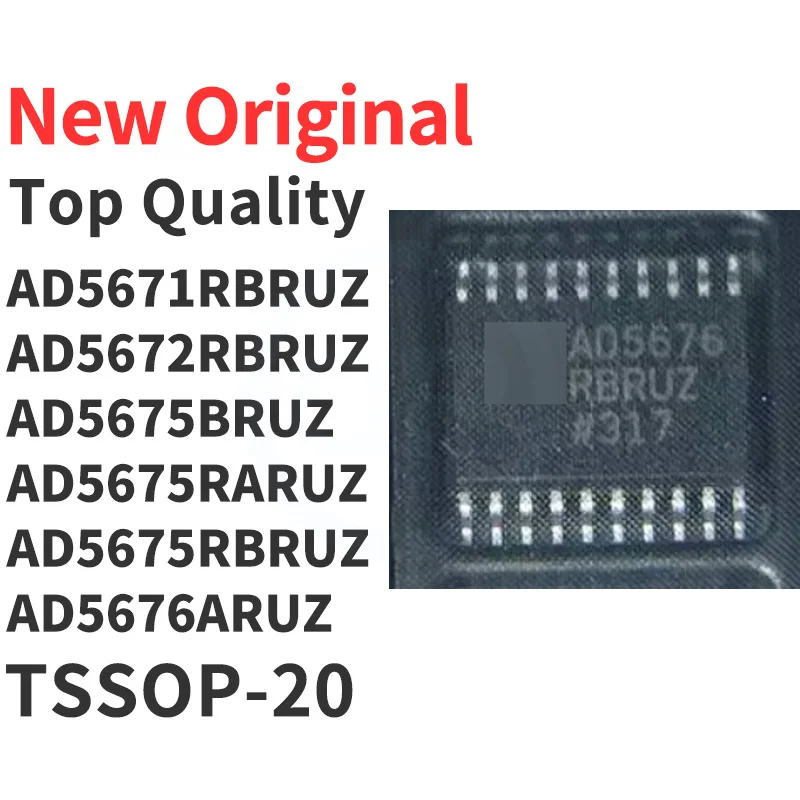 

(1 Piece) AD5671RBRUZ AD5672RBRUZ AD5675BRUZ AD5675RARUZ AD5675RBRUZ AD5676ARUZ AD5676BRUZ TSSOP-20 New Original