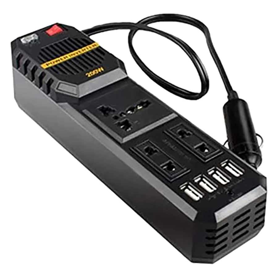 

Car Inverter 200W Inverter 12V to 220V Inverter Booster