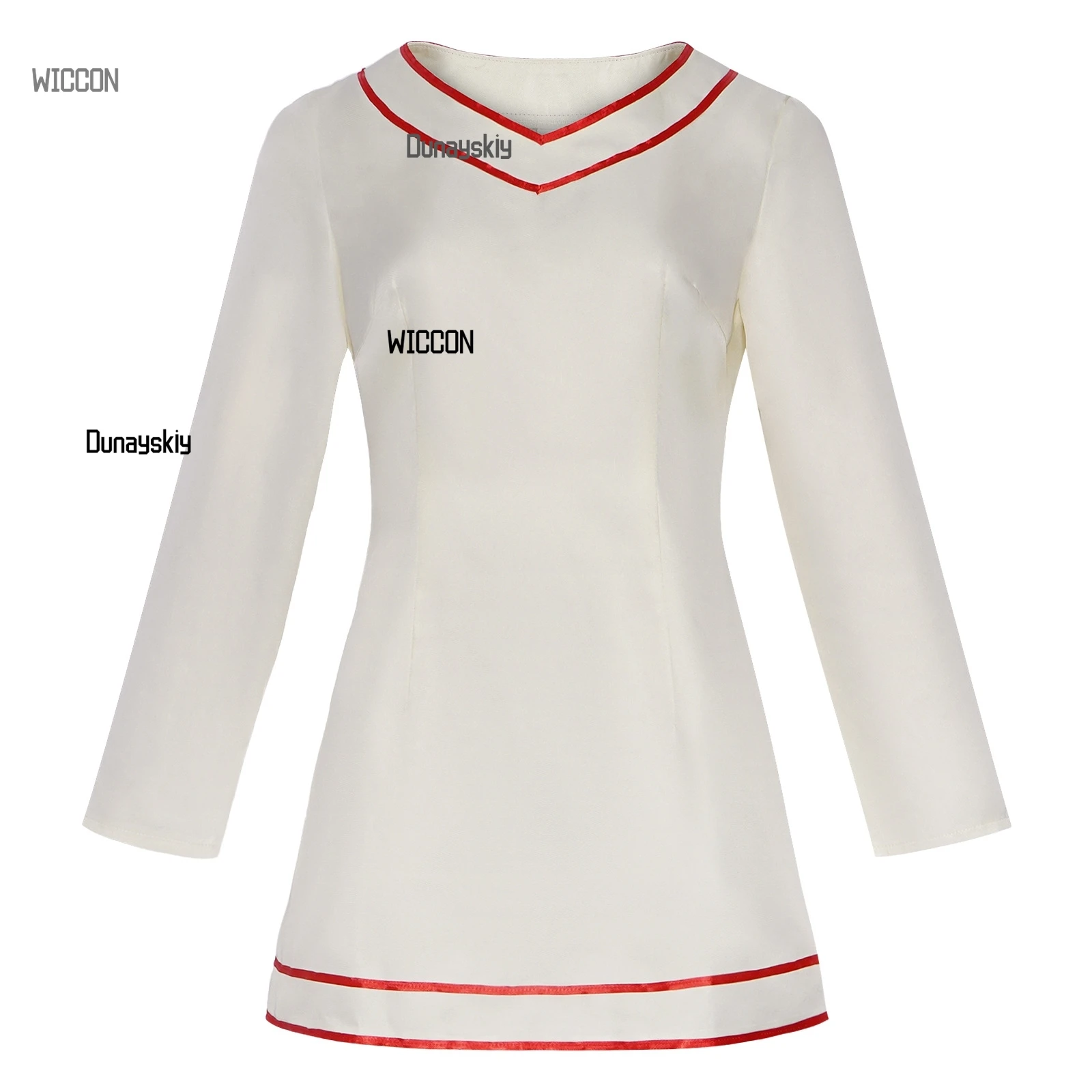 أيأسه مومو كين تاكاكورا ‌   أزياء داندا التأثيرية، إكسسوارات شعر مستعار دان معطف أحمر رائع كاواي مثير للحفلات اليومية جيراي كي الهالوين