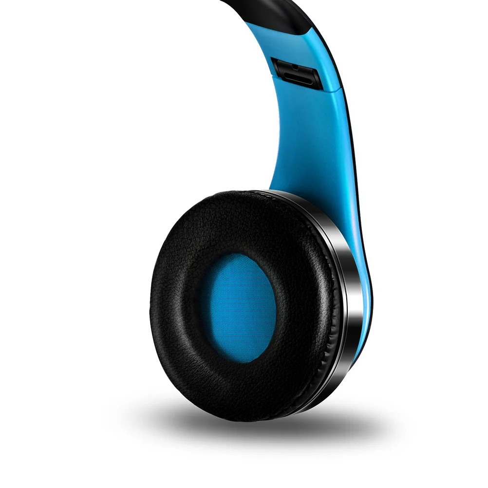 

Black Foldable Wireless 4.0 Headphone Aux Card Support Smartphones Laptops Headset Headphone