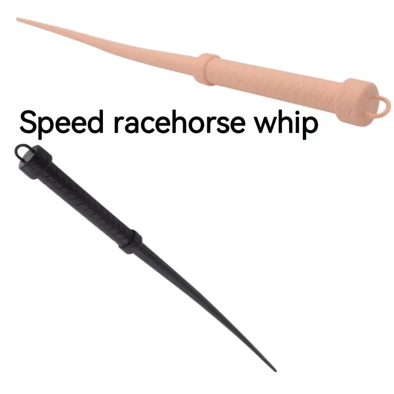 24.8-inch (63 cm) silicone whip for cycling crops, durable equestrian training, portable pointer, lightweight and anti slip whip