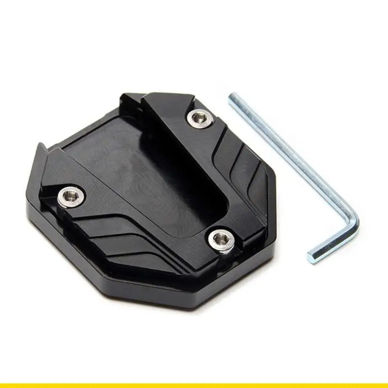 SZCH Motorbike Bike Parking Kickstand Pad Plate Base Bike Side Stand Grip Support