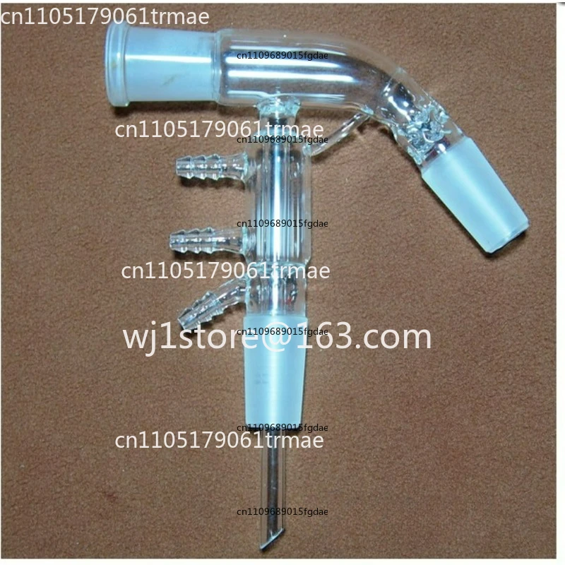 Micro distiller, ground distillation connecting tube, fractionating head, vertical barb, distillation equipment 24/40