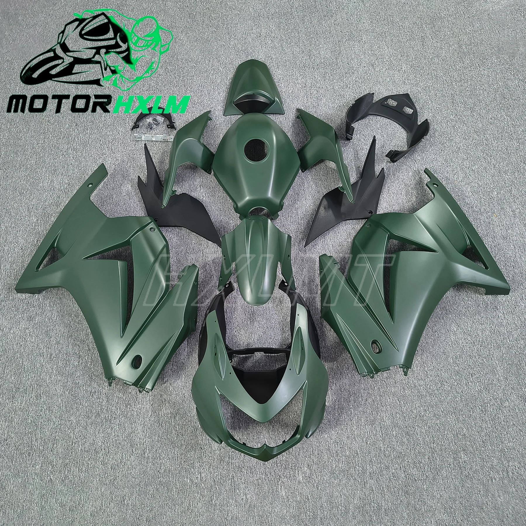 

New Fairing kits for Kawasaki Ninja zx250r 08-12 EX 250 2008 - 2012 ZX 250R purple flame injection fairings bodywork