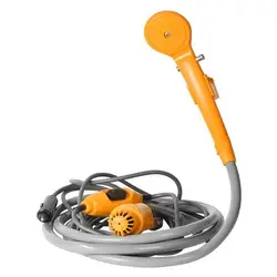 Travel Shower Pump Portable Shower Pump Enhanced Portable Camping Shower Kit Upgraded Pump Adjustable Design for Outdoor
