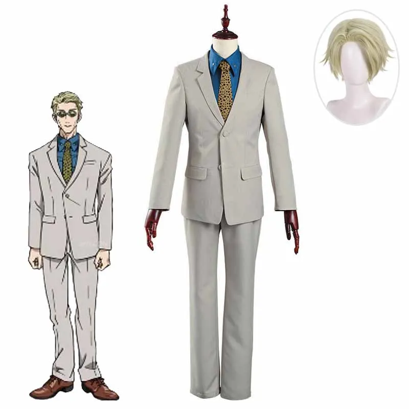 Uniforme de Anime para Halloween, Jujutsu Kaisen Nanami Kento, disfraz de Cosplay, cinturón, peluca corta, conjunto completo, fiesta de Navidad, traje de juego de rol para hombres