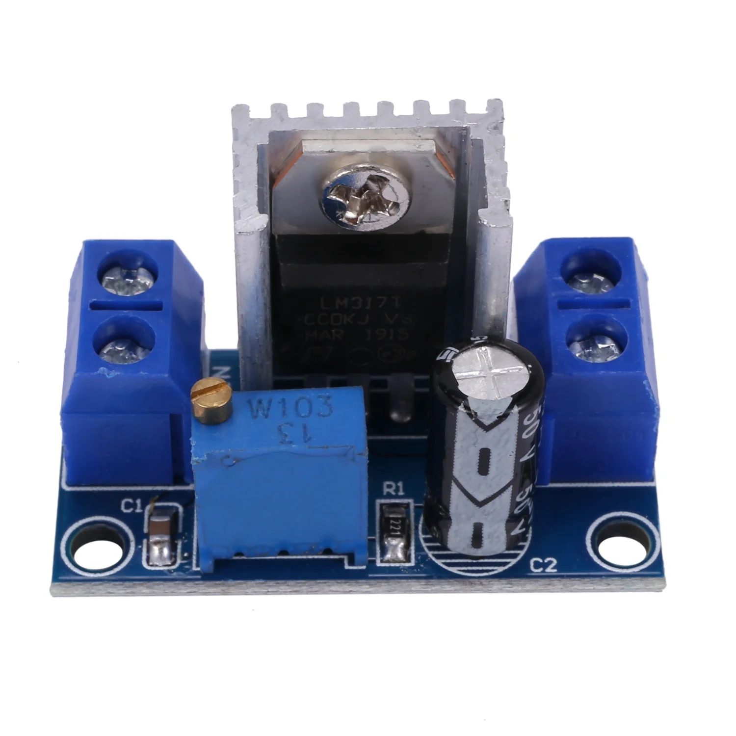 A46U LM317 DC-DC 1.5A 1.2-37V Adjustable Power Supply Board DC Converter Module Adjustable Linear Voltage Regulator
