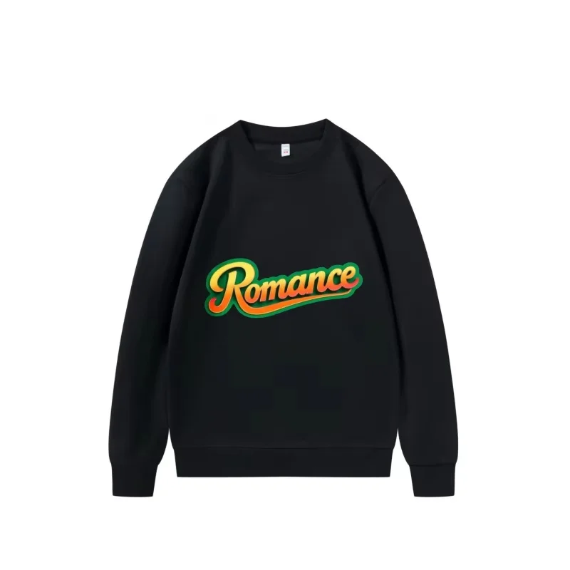 

2026 Городская свободная толстовка с круглым вырезом, 250 г, плотный хлопок, большие размеры, Прямая поставка США, бесплатная доставка, круглый вырез