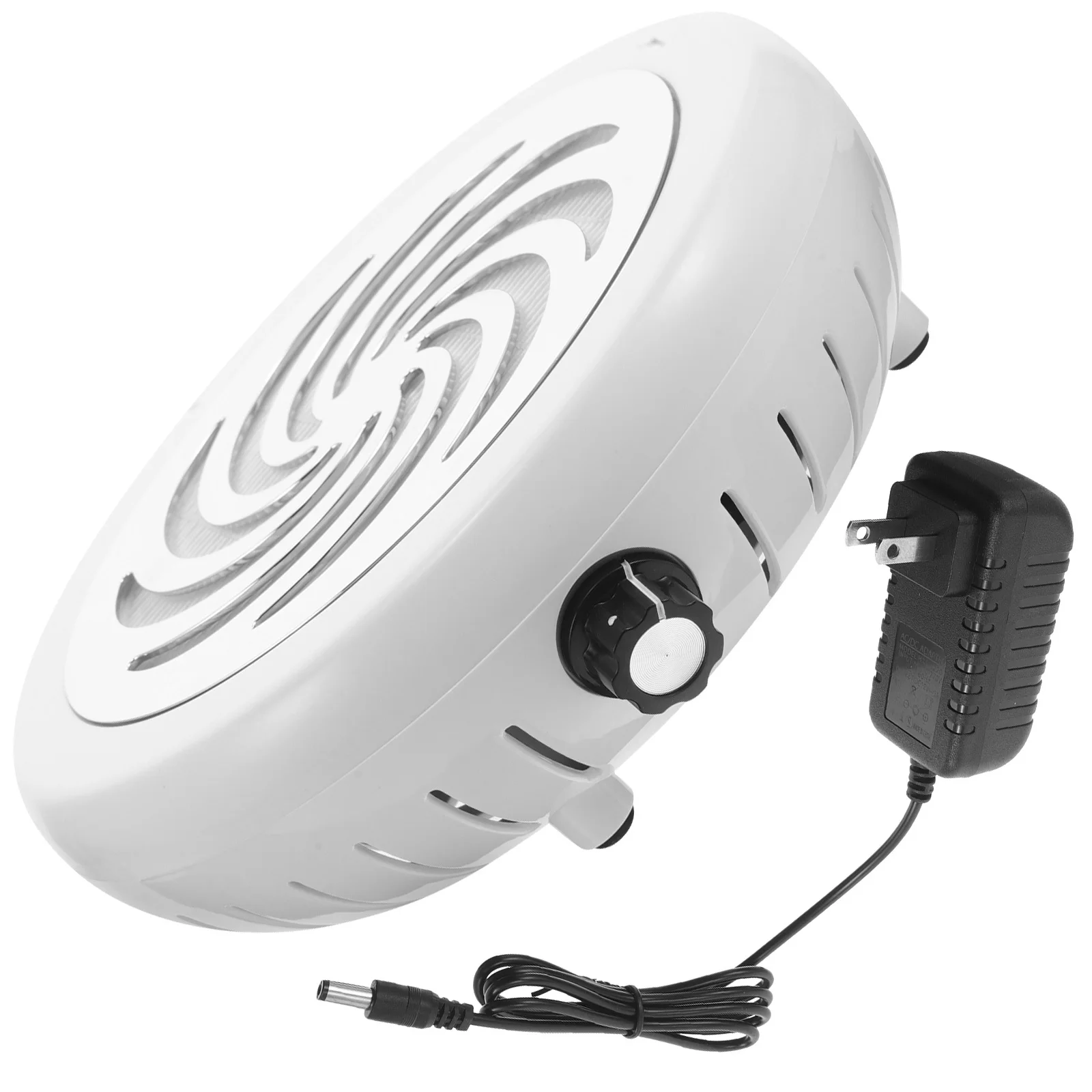 Aspiratore per unghie Aspirapolvere ad alta velocità per la rimozione dei detriti nei trattamenti per manicure Attrezzatura portatile per salone Aspirapolvere per trapano per unghie