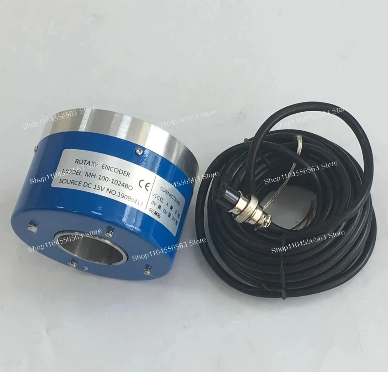 Incremental Encoder MH100-1024BO Compatible with PKT1040B-1024-C15C for Elevator Door Motor and Control System