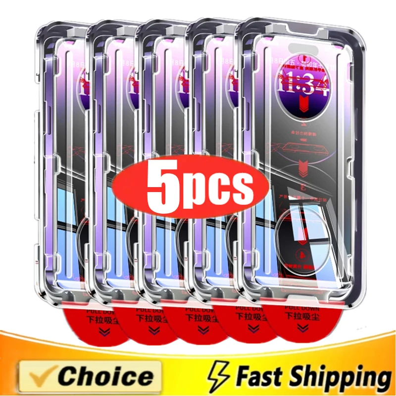 Protect Your iPhone for Just .14: Premium 5Pcs Oleophobic Screen Protectors