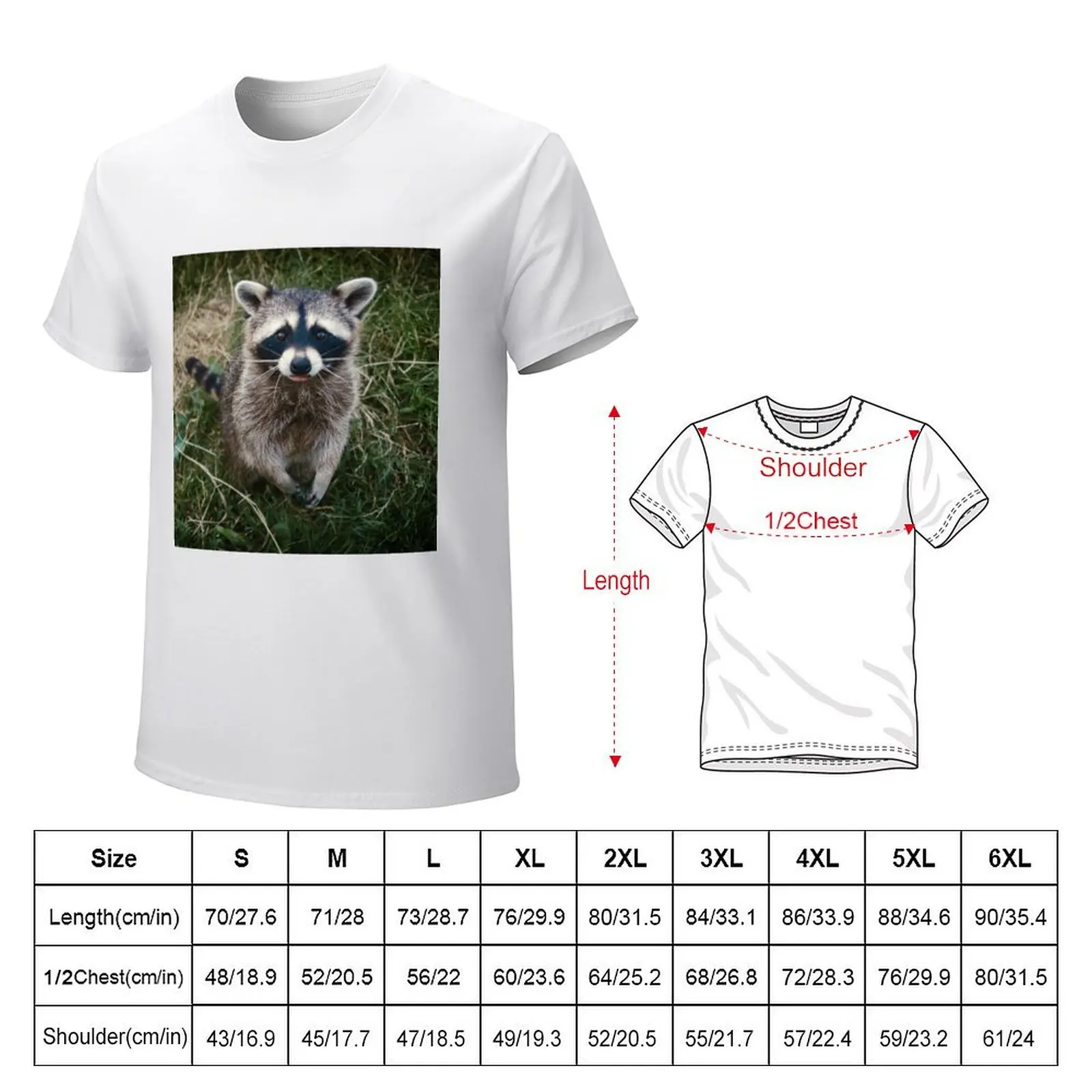 Raccoon Lips T-Shirt quick-drying summer tops animal prinfor boys customizeds Short sleeve tee men