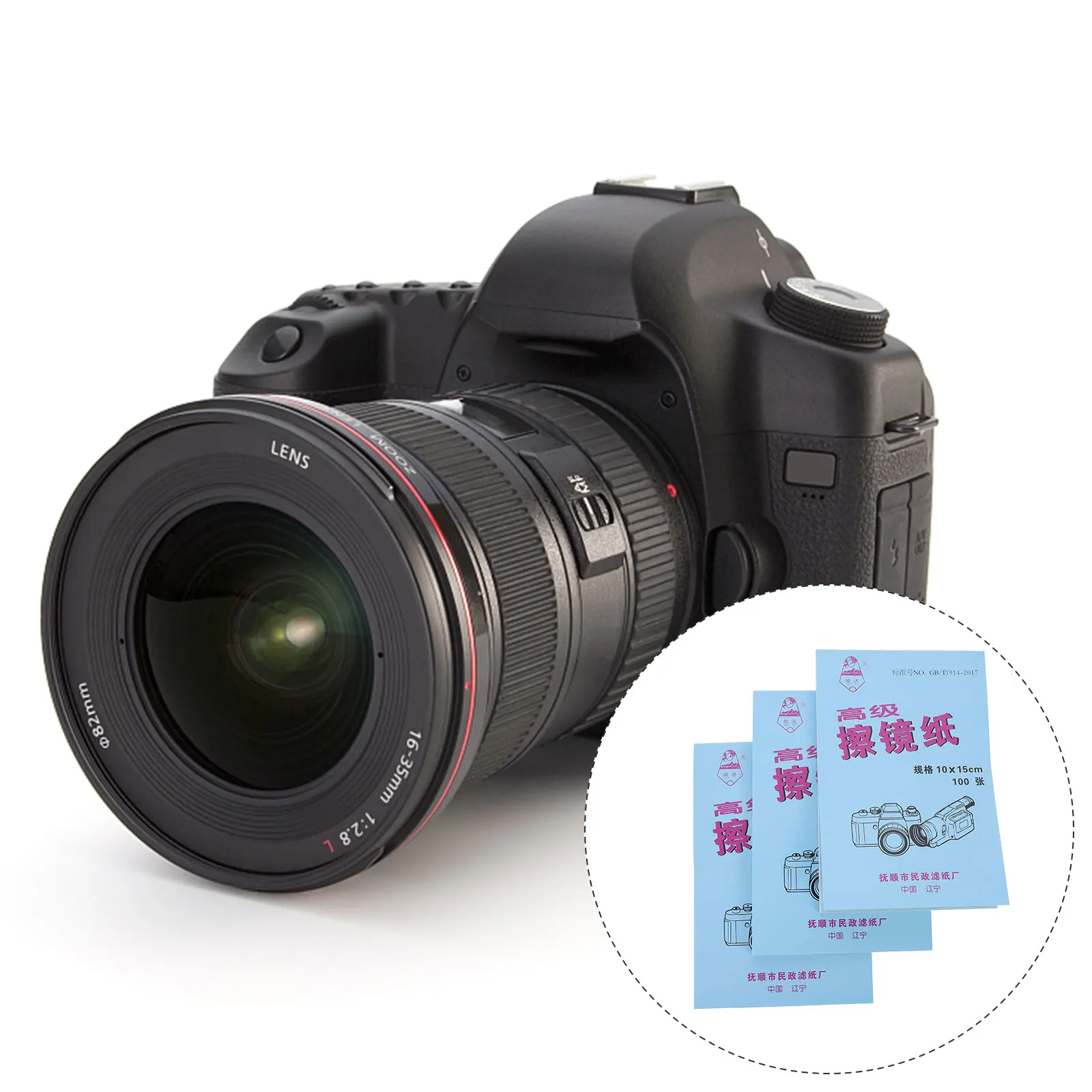 

300 Sheets Camera Lens Cleaning Paper Microscope Portable Tissue High-Grade Material Removes Dirt Grease Fingerprints For Lens
