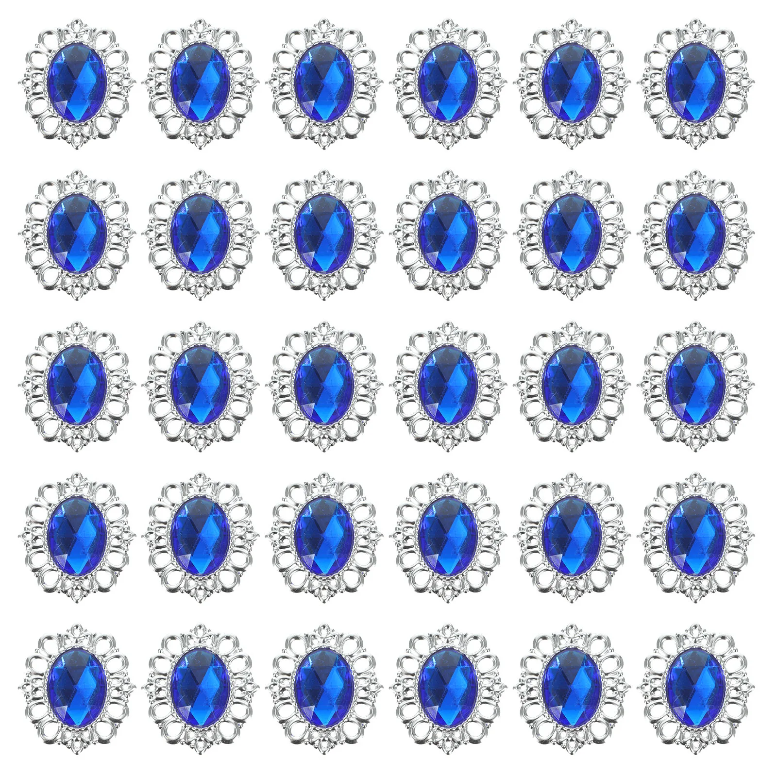 

60Pcs Acrylic Sew on Rhinestones Durable Clothing Rhinestone Decorations DIY Craft Materials Sewing Rhinestones