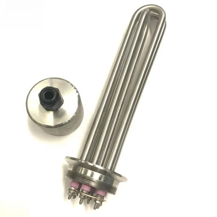 hot sale 240V 4.5KW 1.5''Tri-clamp Immersion Heater Brewery Heater Element Industrial Heating Element with Stainless Steel Cover
