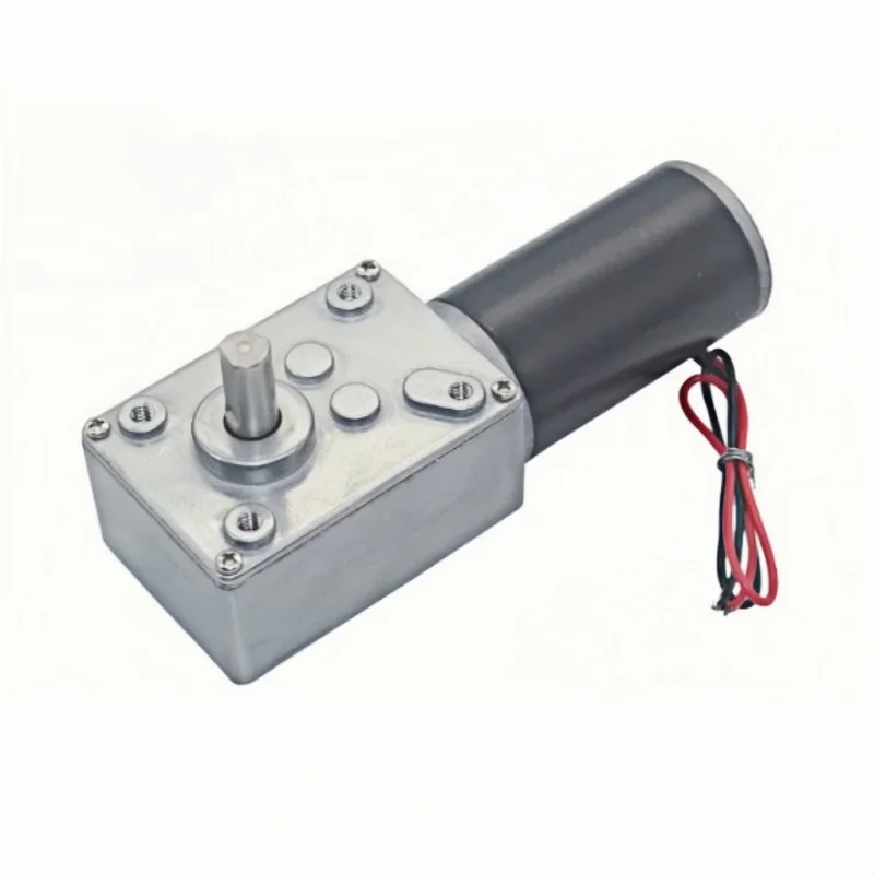 4058GW31ZY Permanent Magnet DC Worm Gear Motor 12V24V Self-locking Reduction Motor For Automatic Curtain