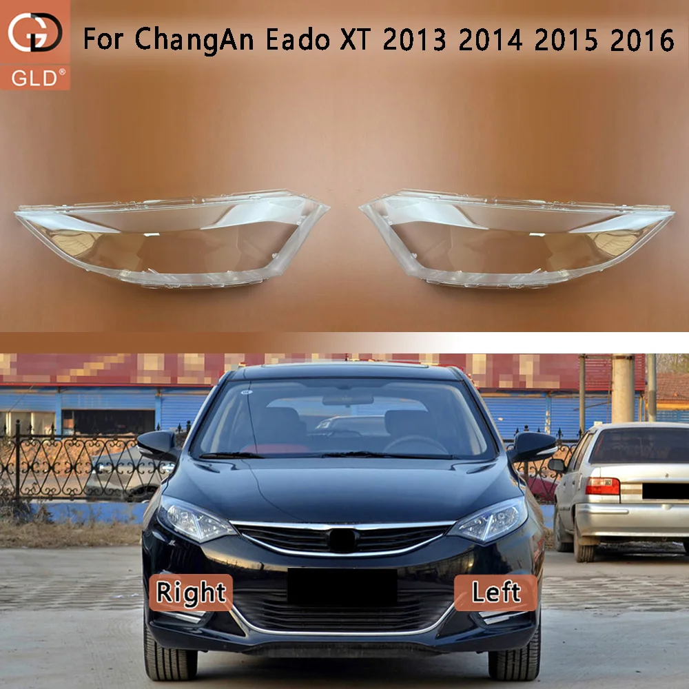 

For ChangAn Eado XT 2013 2014 2015 2016 Headlamp Housing Transparent Mask Cover Headlight Shell Plexiglass Replace Original Lens