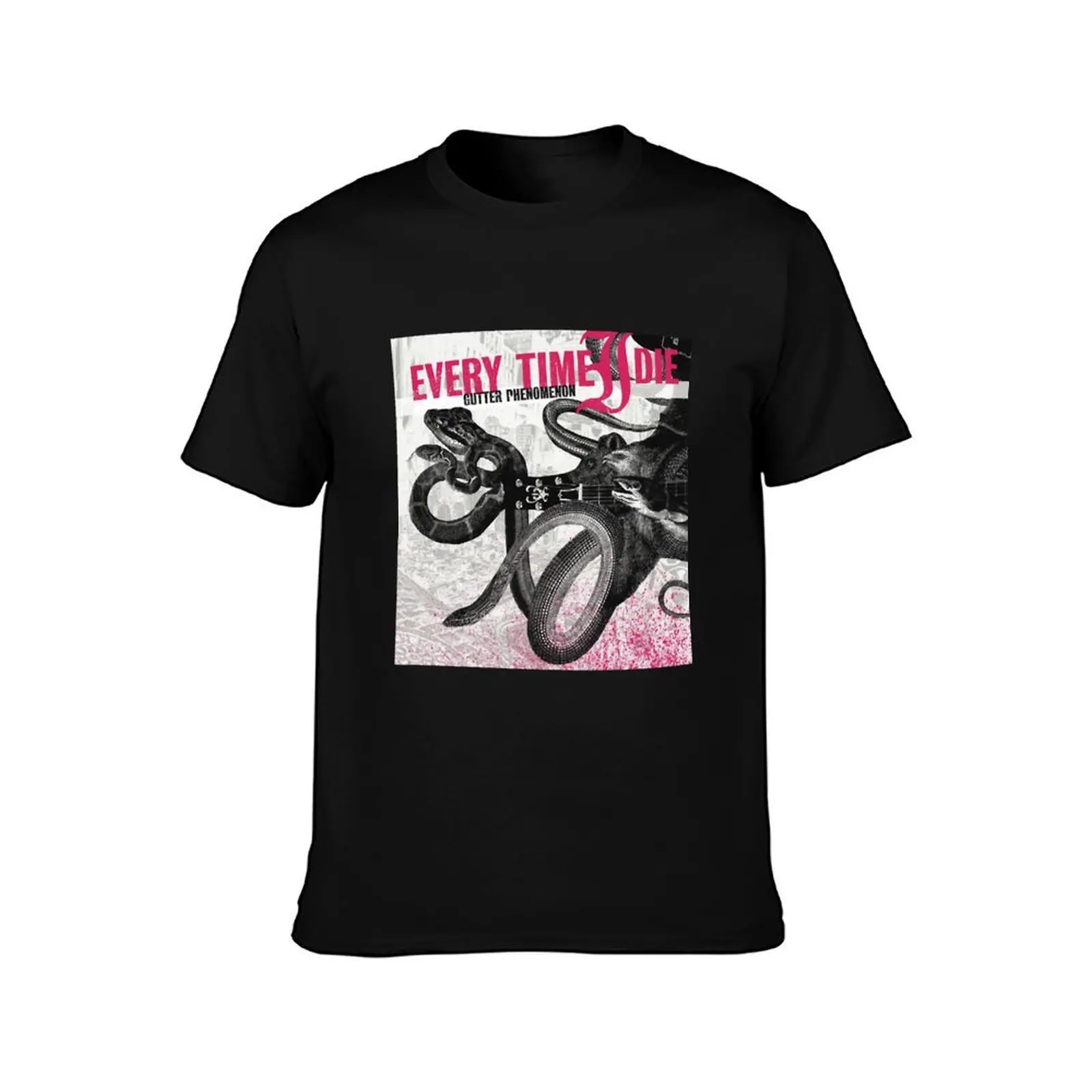 For Men Women Every Time I Die Retro Vintage T-Shirt Retro Graphic Print T-Shirt