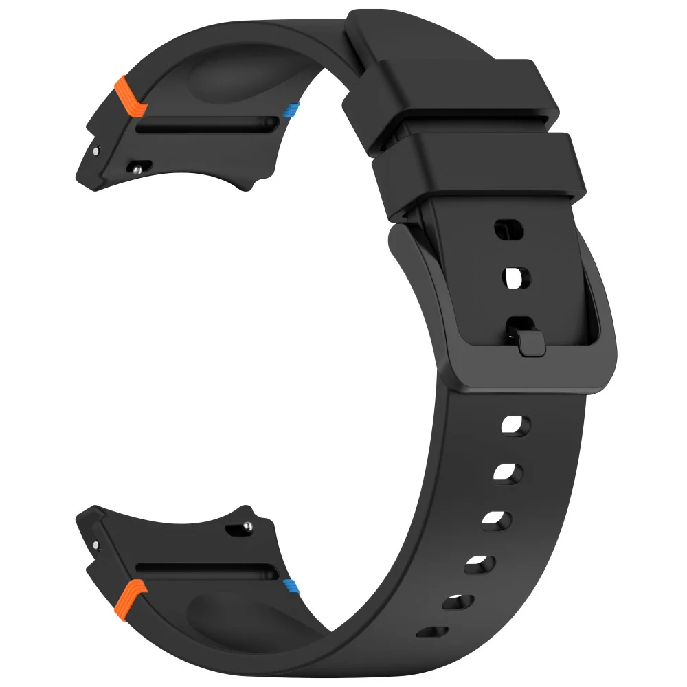 Original No Gaps silicone strap for Samsung Galaxy Watch 7 6 5 4 44mm 40mm Sports band accessories for 6/4 Classic 47mm 46mm43mm