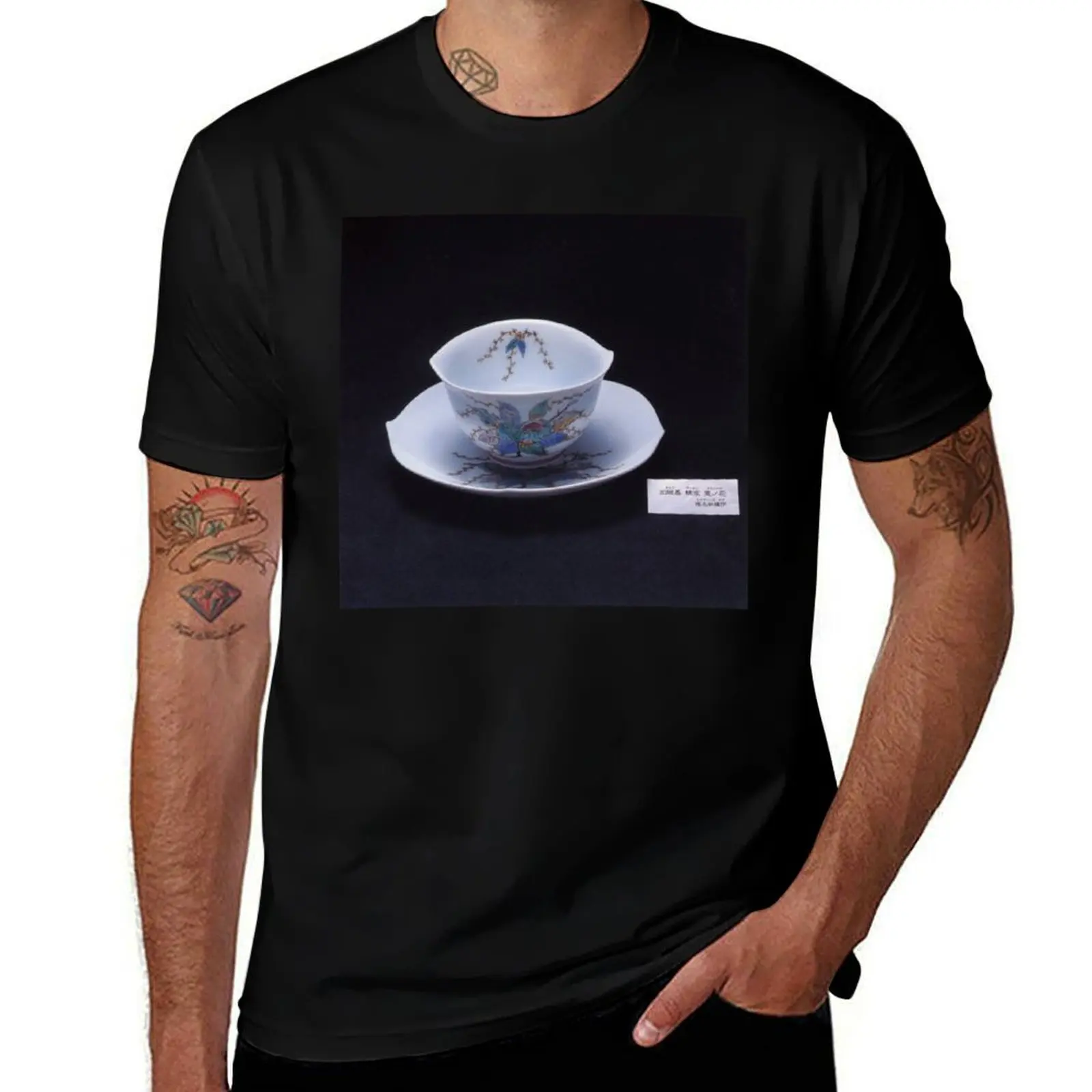 Ringgo Sheena - Kalk Samen Kuri no Hana T-Shirt man t shirt cotton high quality T-Shirt