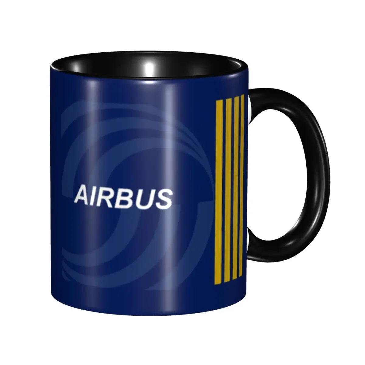 Airbus Fighter Pilot Mug Customized Aviation Airplane Ceramic Coffee Mug Creative Present