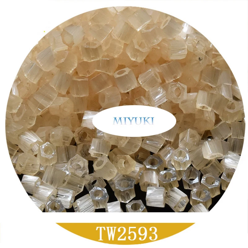 Japan Imported Miyuki Twist BugleTube Tw2mm Diy Embroidery Accessories  Ornament Beads for Jewelry Making