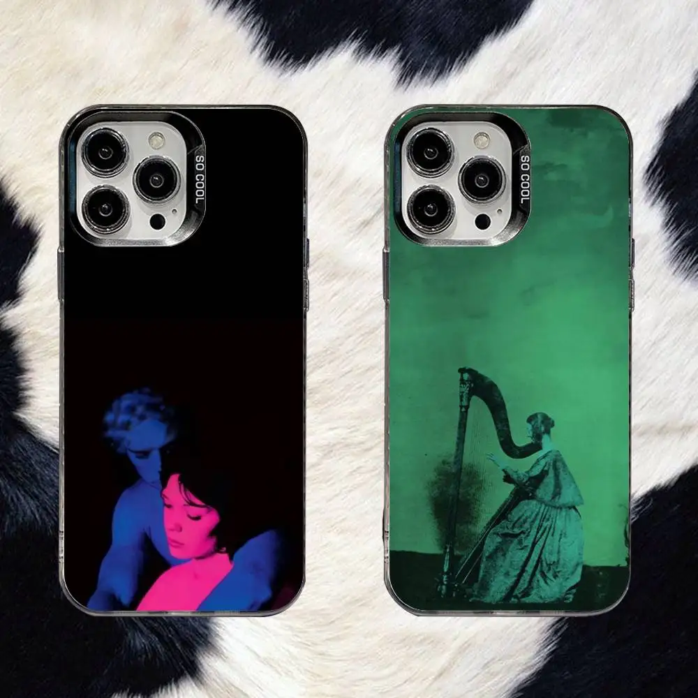 

TV Girl Band Fauxllennium Phone Case For iPhone 16,15,14,13,12,11,8,7,Pro,Max,Plus,Mini,XS,SE Anti Fall Black Matte Hard
