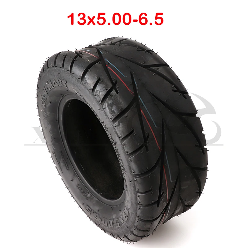 13 Inch Tubeless Tyre 13x5.00-6.5 for Go-Kart Scooters Motorcycle FLJ K6 Tire Vacuum Tire Wheel Scooter 13*5.00-6.5