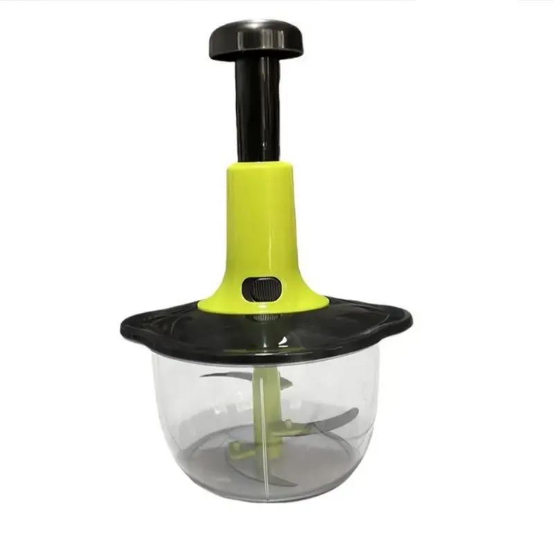 

ABKW-Эргономичная ручка Идеальный ручной кухонный комбайн Многофункциональный с защитой лезвия Легко чистится Идеально подходит для овощей, чеснока и мяса