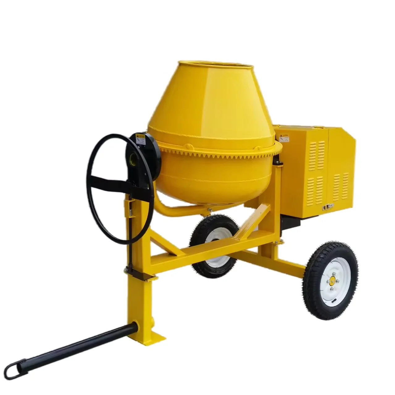 

Caterpillar Mini Three-Wheeled Portable Cement Mixer Electric & Petrol Engine with Core Motor Component
