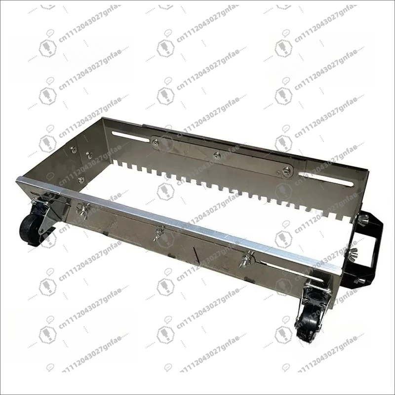 

400-800mm Adjustable Notched Trowel Mortar Comb With Wheels Tile Leveler Square Box Flat Sand Leveling Tiling Paving Tool