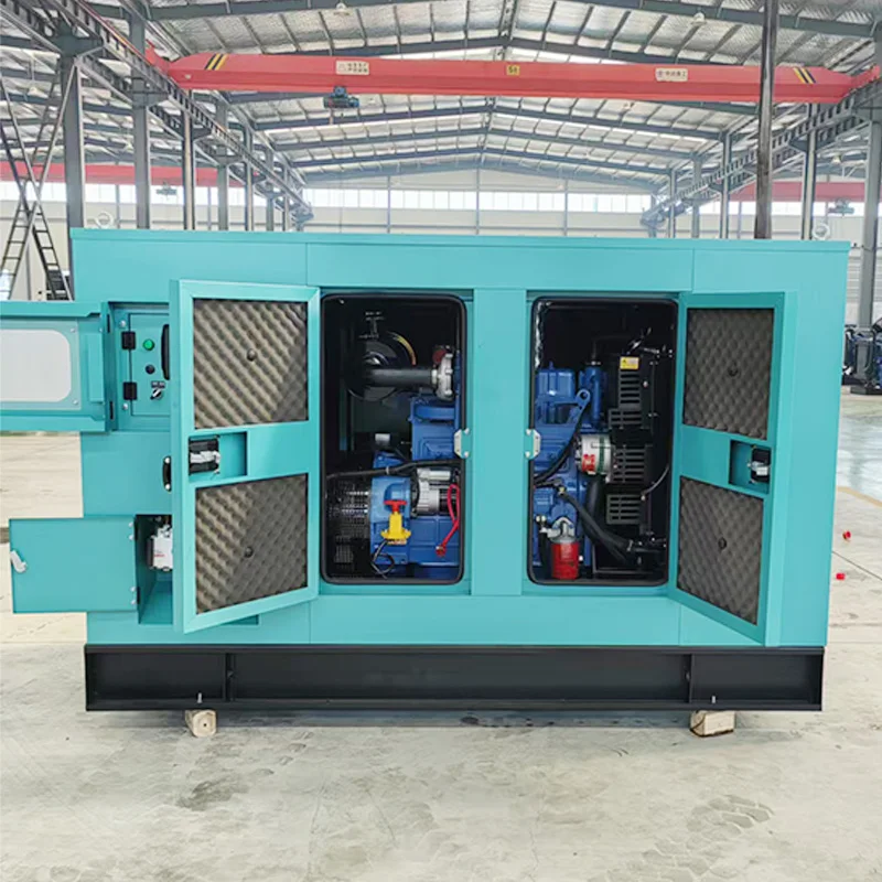 Diesel Generator 110V 220V 380V Cummins power generator Noiseless Customizable Emergency Power Supply Factory Commercial Use