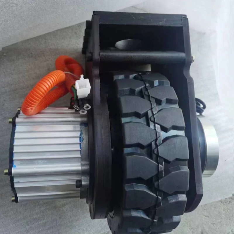 48V 1.2KW Motor Off-Road Drive Wheel Diameter 250-350 Electric Forklift Accessories Walking System