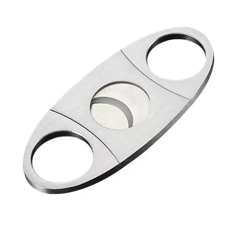 Stainless Steel Cigar Cutter Metal Classic Cutter Guillotine Cigar Scissors Gift Puncher Cutting Knife Cigar Accessory