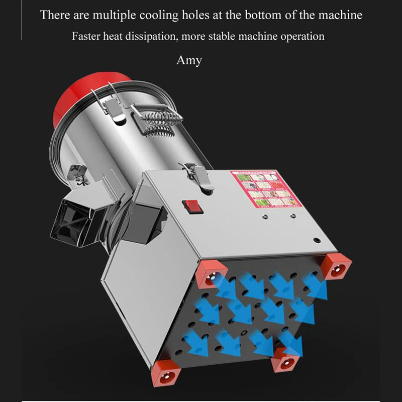 Pbobp Elektrische Snij Knoedel Vulling Mixer, Commerciële Multifunctionele Groentesnijder, Gember, Knoflook En Chili Shredder