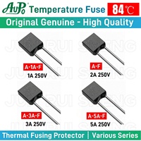 20PCS Original AUPO 84C Thermal Fuse Kit 1A 2A 3A 5A 250V Temperature Fuses Switch RH JET 84 Degree A0-1A-F A0-F A0-3A-F A0-5A-F