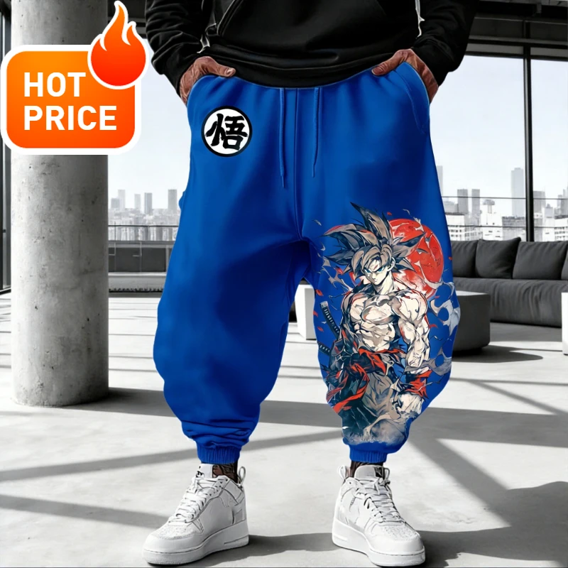 Son Goku Anime Super Saiyan Dragon Ball Streetwear Harajuku Herren Winter Sporthose Damen Casual Leggings Jogginghose Unisex Bot
