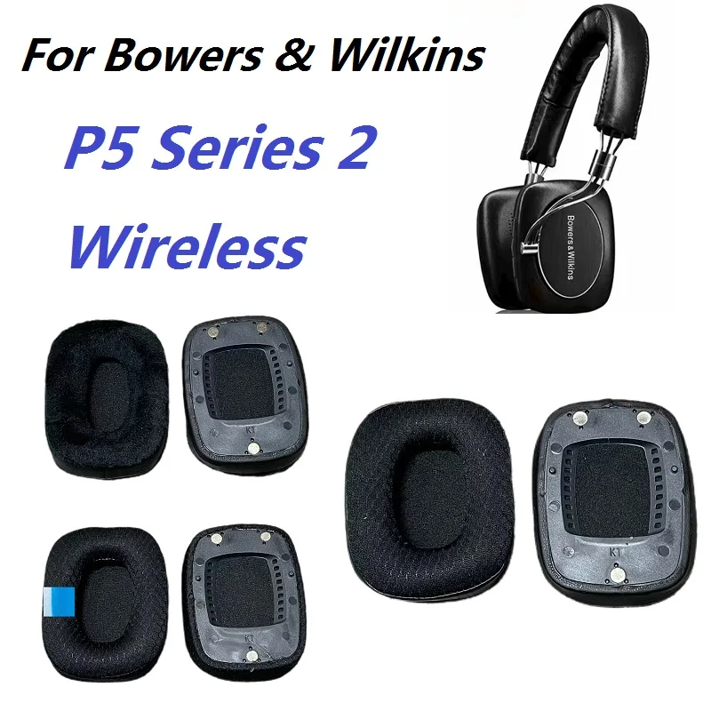 بطانة للأذن لـ Bowers & Wilkins P5 Series 2 سماعات رأس لاسلكية بديلة عالية الجودة فوق الأذن وسائد الأذن غطاء للأذنين وسادة الأذن
