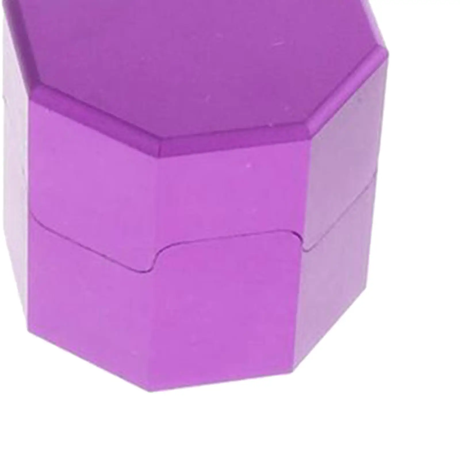 Octagonal Billiard Chalk Holder Box Aluminum Material Lightweight Chalk Case Cone Cover for Billiards Stick Maintenance