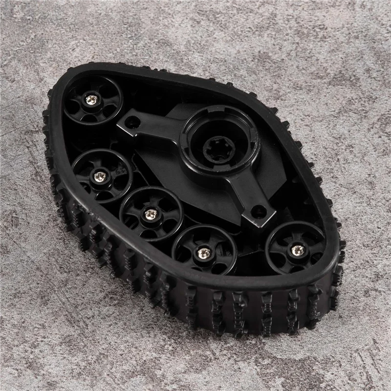 

MYMF-4Pcs Upgrade Track Wheels Spare Parts For 1/16 WPL B14 B24 C14 C24 Truck RC Car Accessories Upgrade Spare Parts RC Car Part