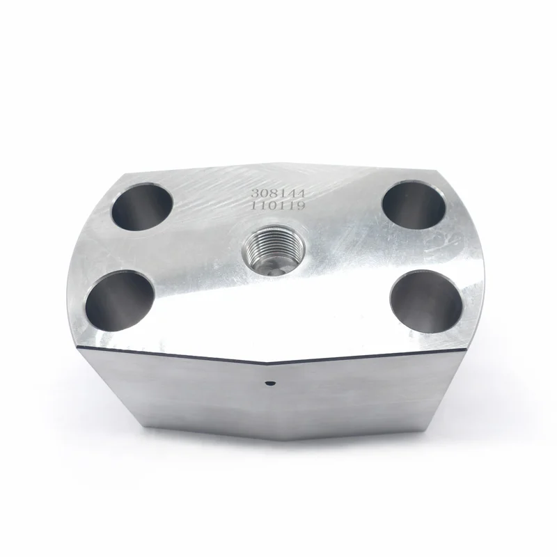 Peças sobressalentes para corte por jato de água Tampas de extremidade do cilindro hidráulico 308144 Tampa final Coletor de água Corte por jato de água Preços hines