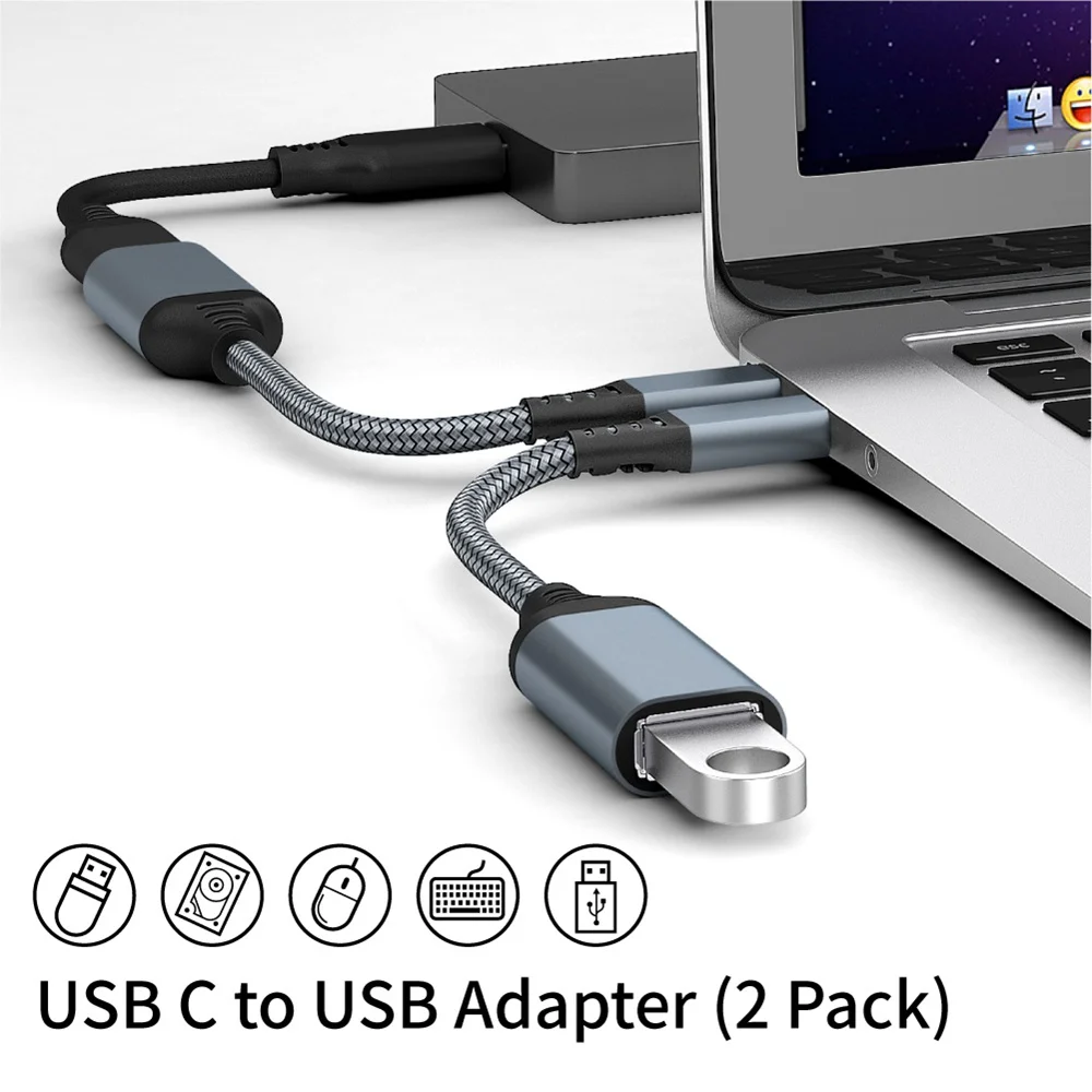 OTG Data Cable Type C To USB 3.0 Adapter A Male to Female Extension Cable Mobile Phone Tablet PC Car Extension Adapter Cable