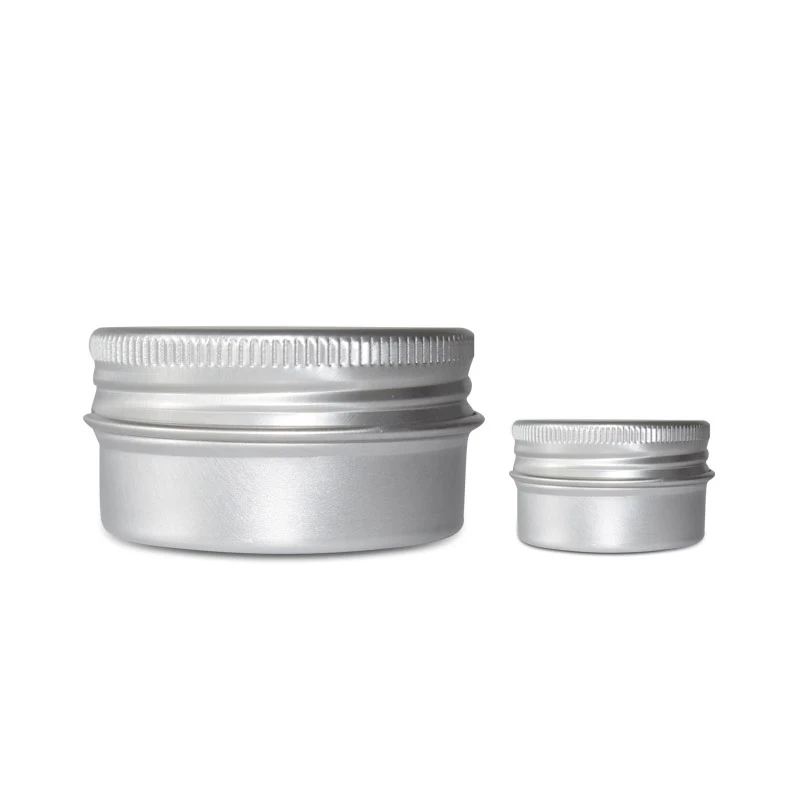 Aluminum Jars 5g 10g 15g 30g 50g Nail Art Cosmetic Cream Make Up Pot Lip Jar Case Container Jar Packaging