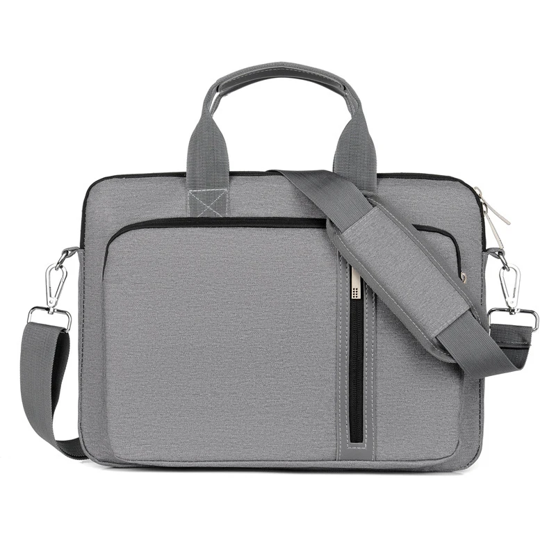 Imagem -02 - Bolsa para Laptop 15 Polegadas para Macbook m1 Air Pro 13 14 15 16 17 15.6 Bolsa de Ombro 17.3 Bolsa Impermeável à Prova de Choque com Alça