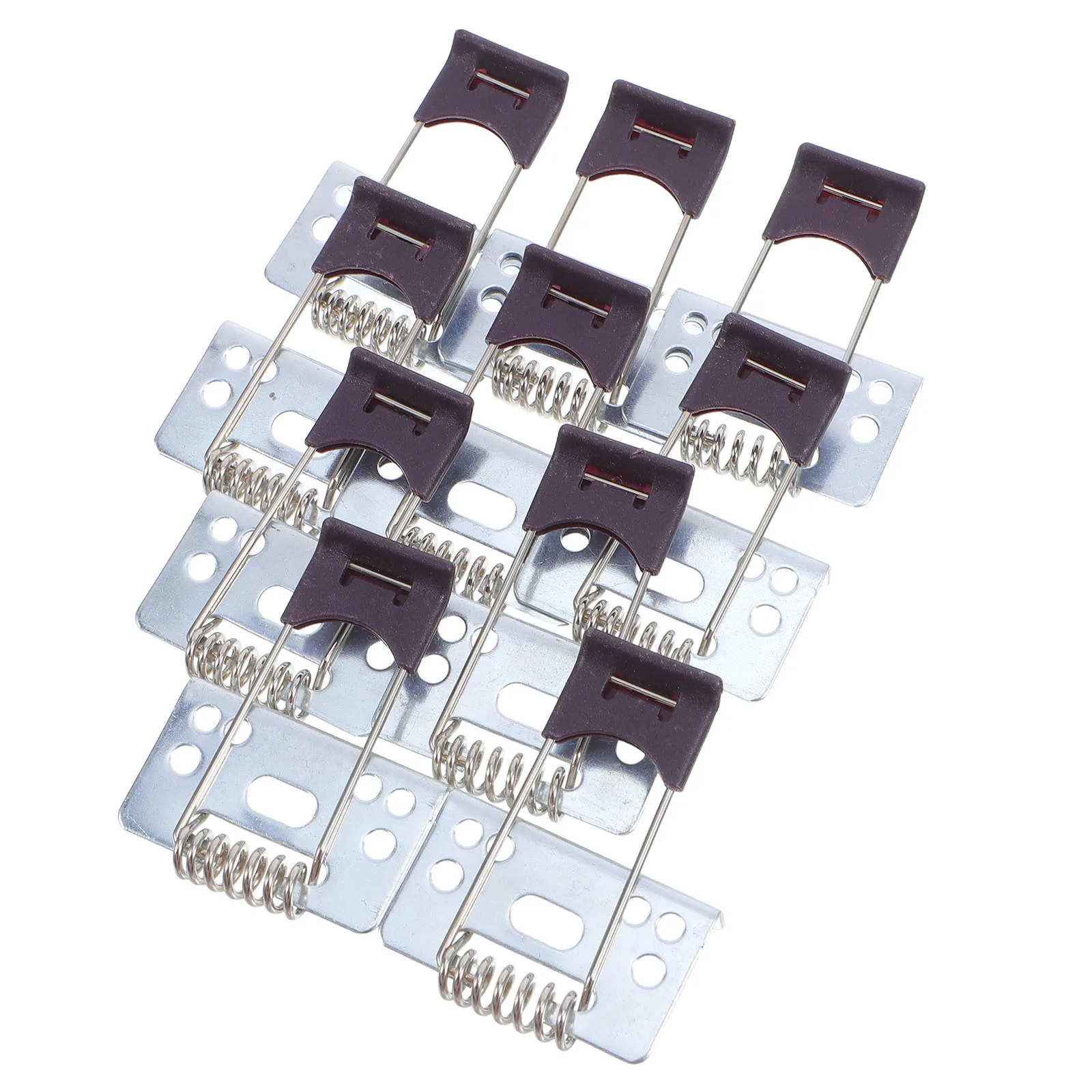 10 pçs downlight painel lâmpada primavera clipe l tipo metal recesso suporte de luz universal downlight instalação clipe led painel luz