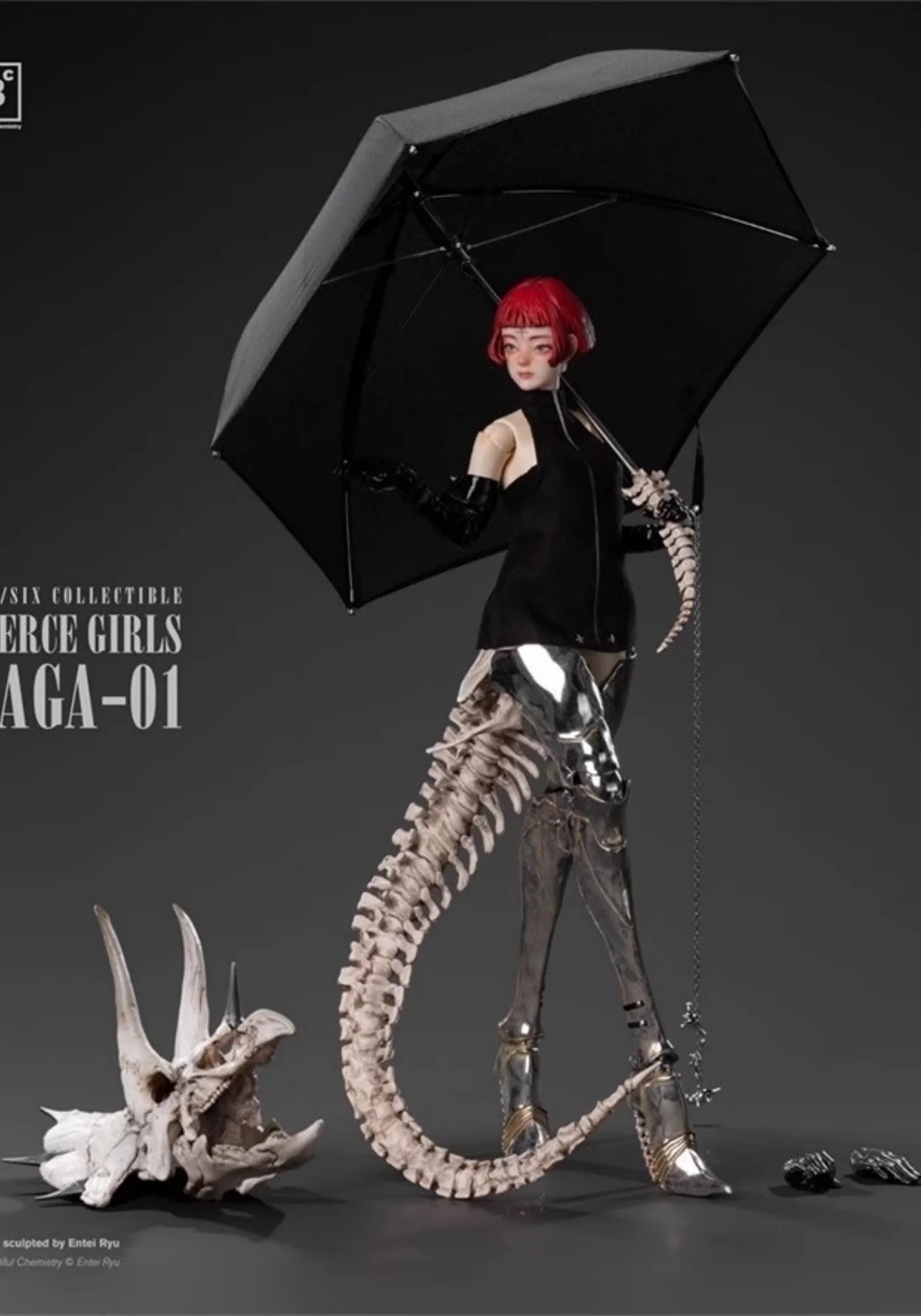 

Beautiful Chemistry UV 1/6 Fierce Girls Palace Guard Action Figure