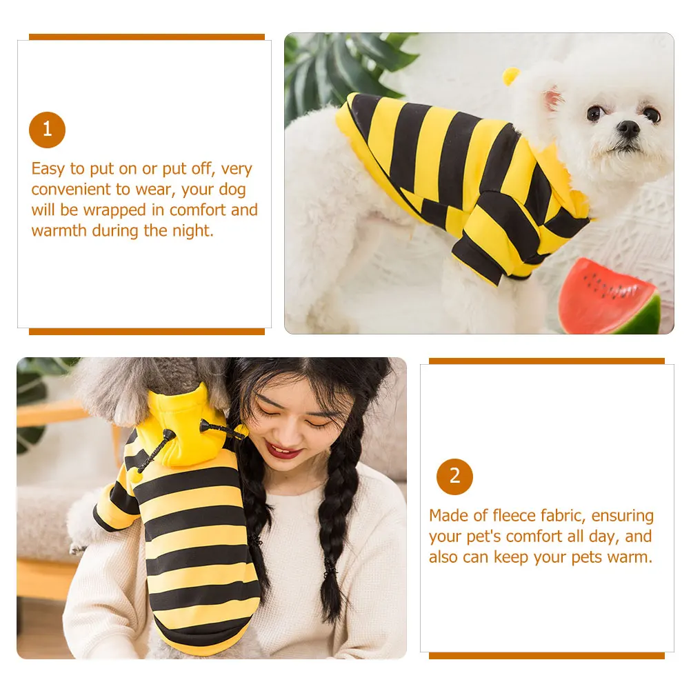 

Pet Dog Warm Clothes Adorable Two Legged Hooded Sweater Stylish Cosplay Costume Outfit Dog Clothes Pet Cosplay Clothing