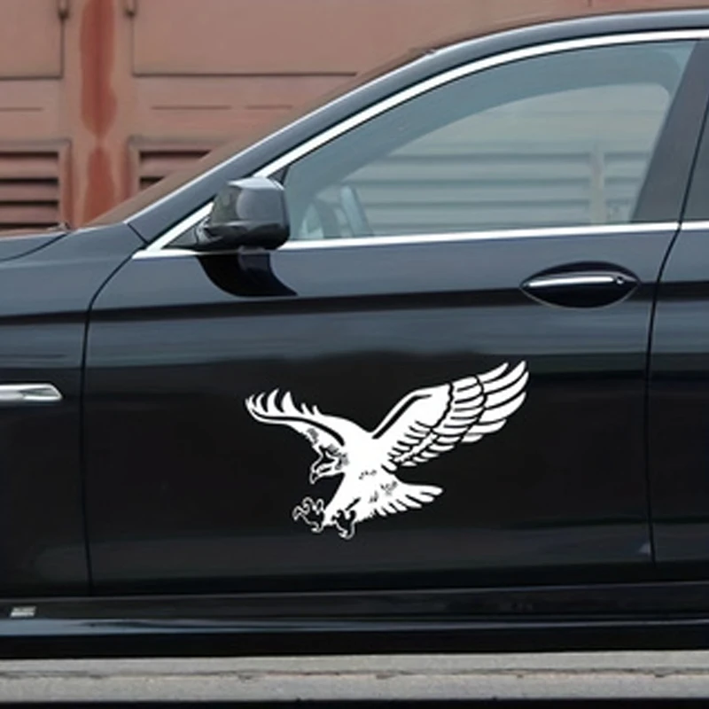 Car decal sticker with eagle animal pattern reflective sticker Body decoration sticker