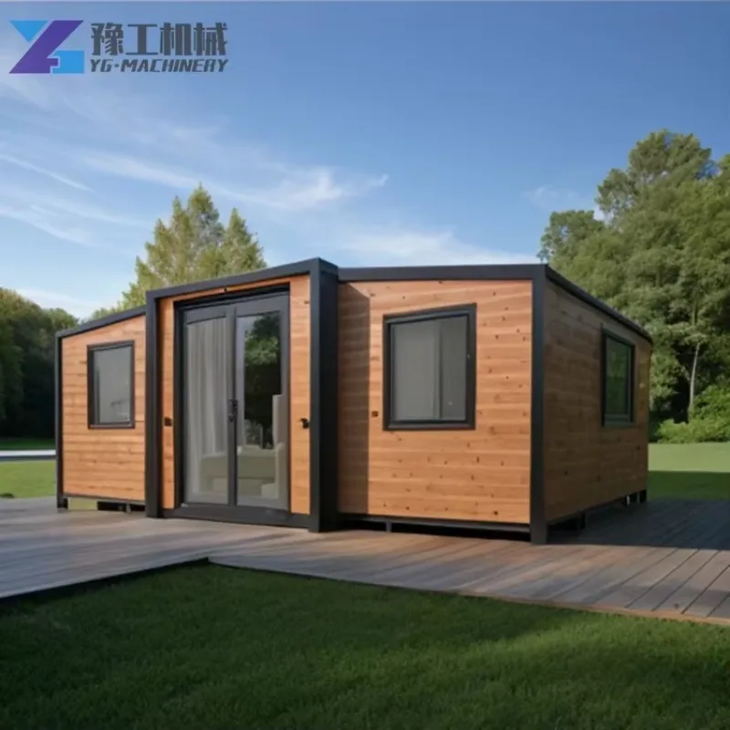 YG Customized Prefab Extended Foldable Container House Pre Built Modular Extensible Container Homes Prefabricated 2 Dormitories