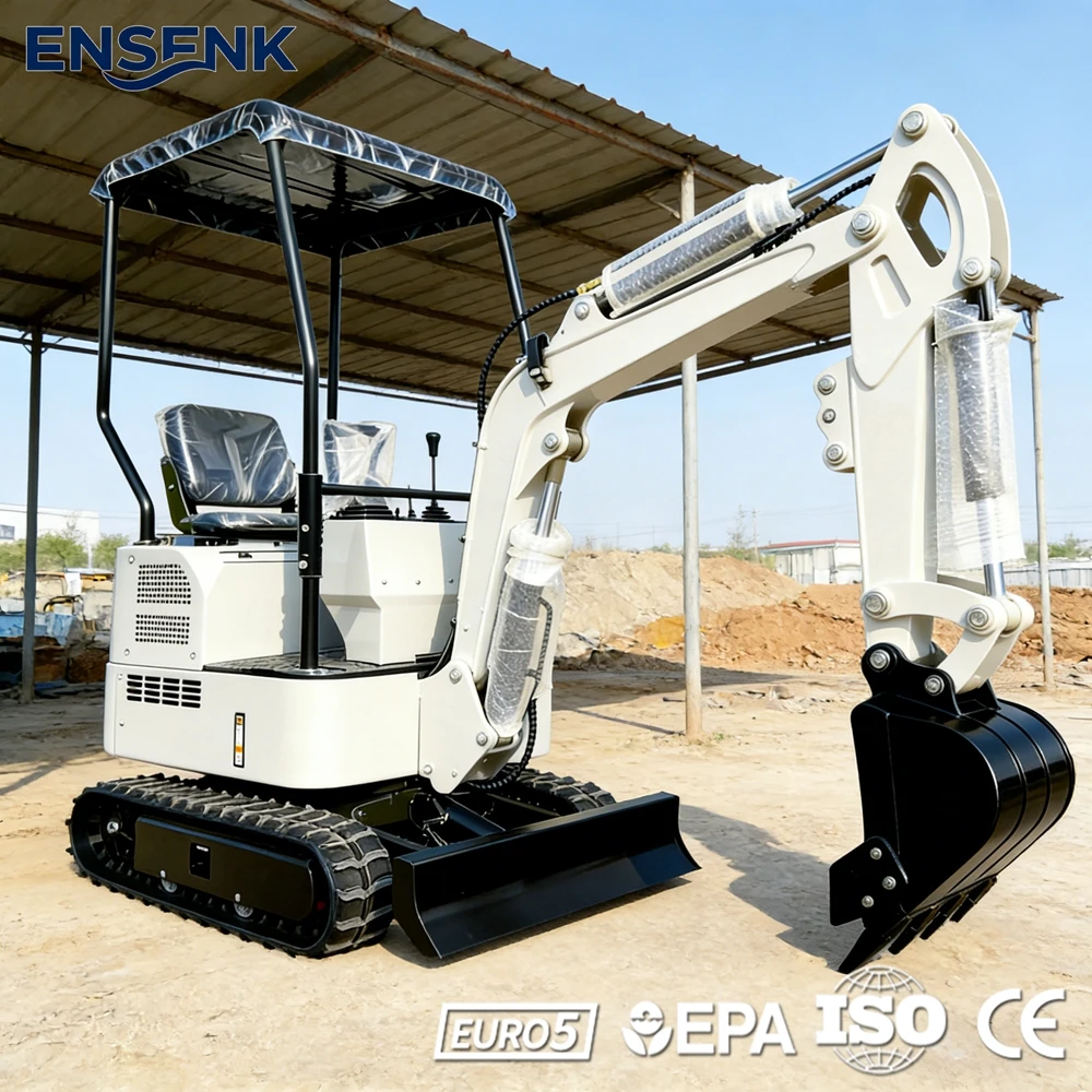 

Мини-экскаватор 1.2 тонны с гидравлическим ковшом для строительных работ, прямые поставки с завода в Китае, быстрая доставка по Европе